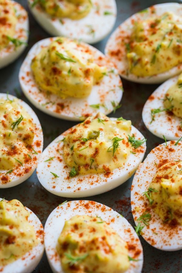 Southern Deviled Eggs - Food with Feeling