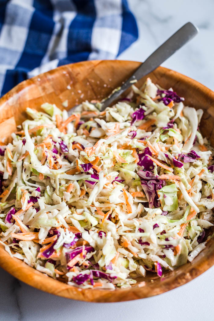 Vegan Coleslaw Recipe Food with Feeling
