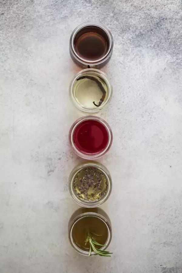 flavored simple syrup 5 ways