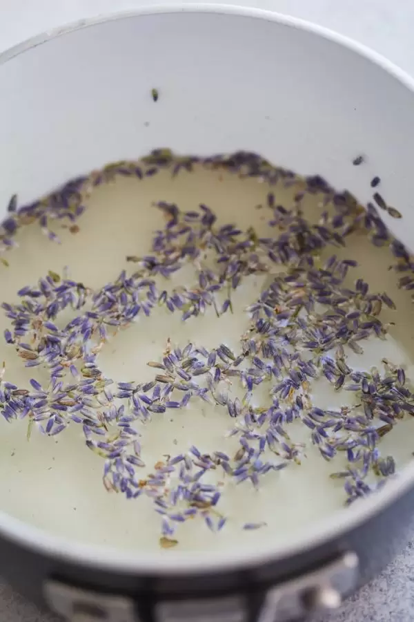 how to make lavender simple syrup