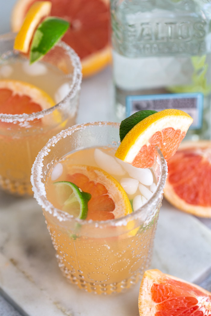 Grapefruit Margaritas Food with Feeling