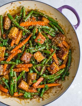 tempeh stir fry