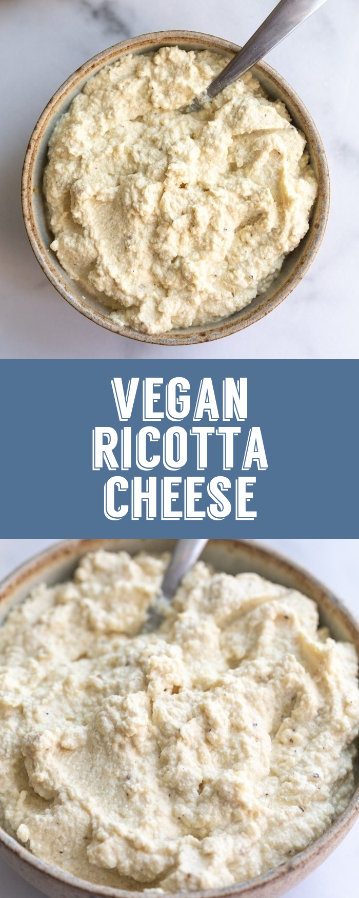 Vegan Ricotta Cheese Food with Feeling