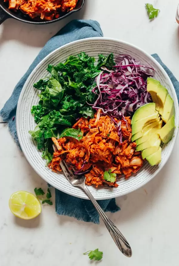 Smoky Marinated Jackfruit