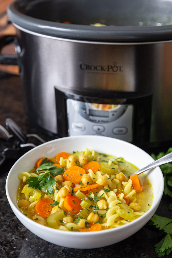 Crock Pot Chickpea Noodle Soup Food With Feeling crock-pot-chickpea-noodle-soup-food-with-feeling