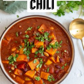 vegan sweet potato chili recipe