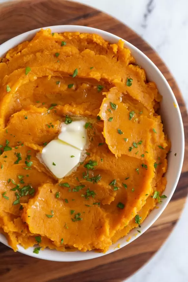 instant pot mashed sweet potatoes