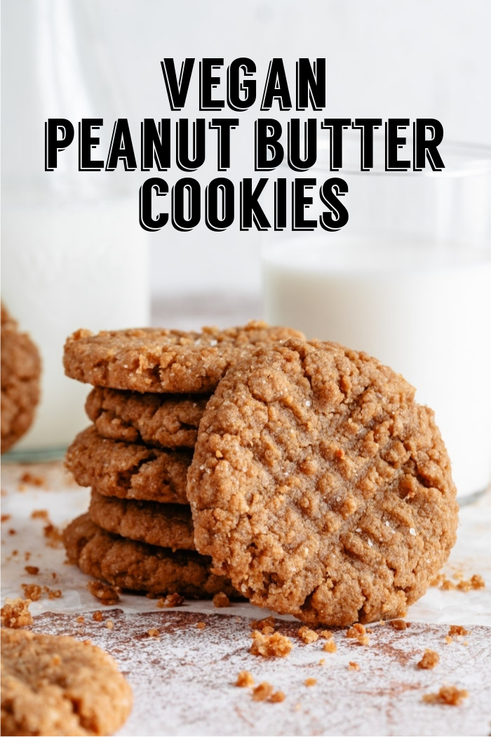 Vegan Peanut Butter Cookies - Food with Feeling