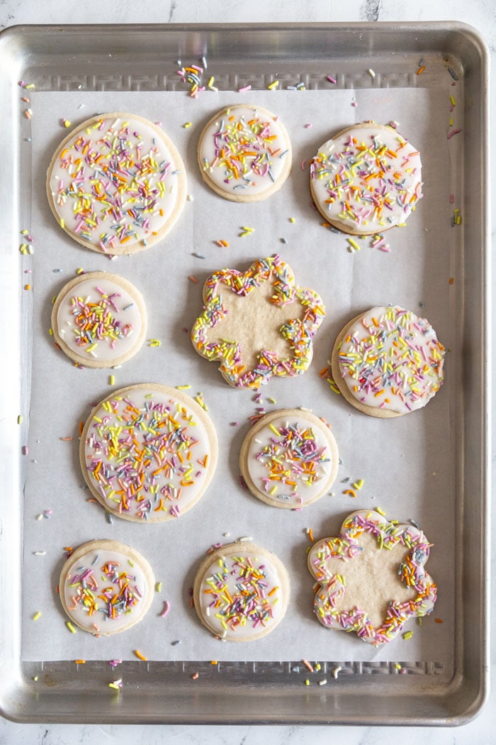 Vegan Sugar Cookies - Food with Feeling