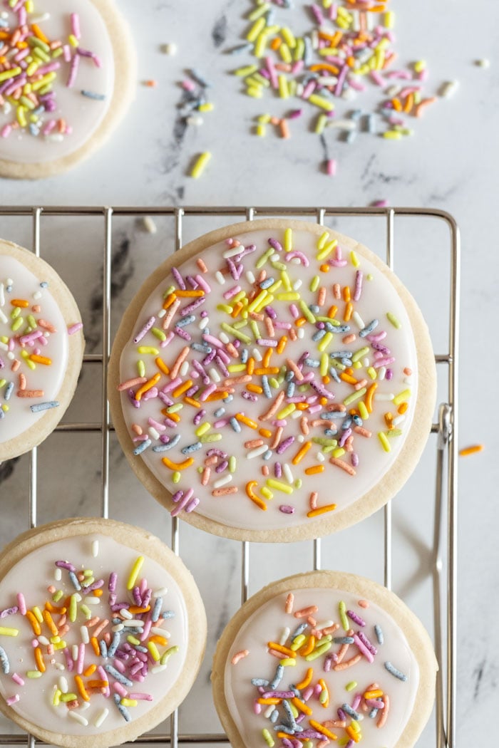 Vegan Sugar Cookies - Food with Feeling