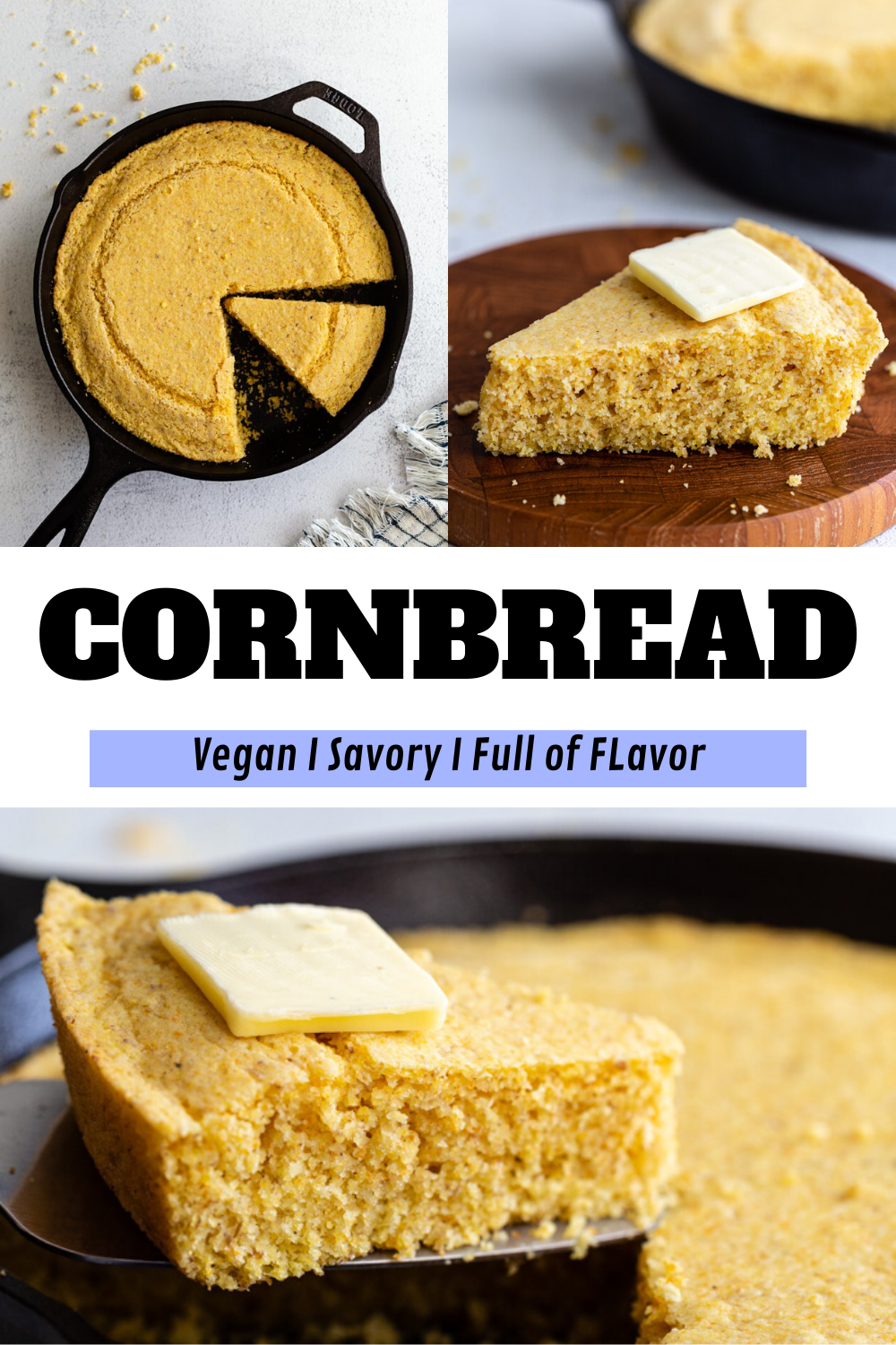 Sweet Vegan Cornbread