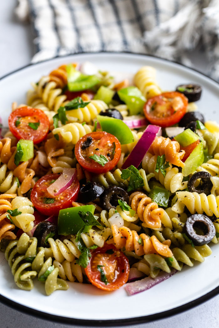 Quick Easy Pasta Salad Food With Feeling