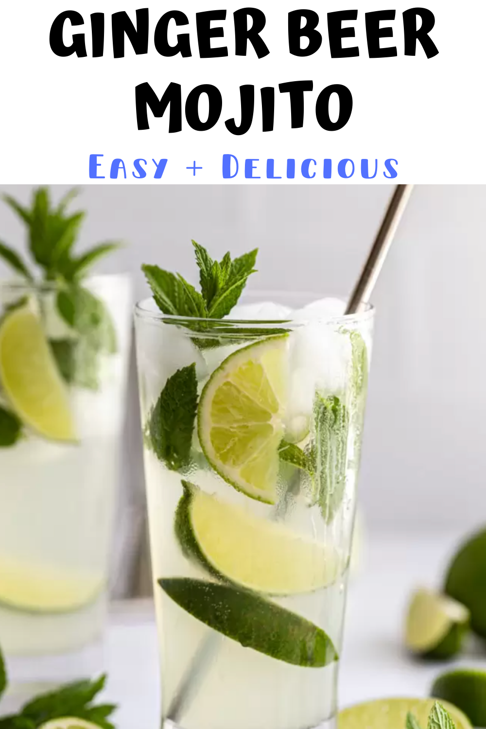 Ginger Beer Mojito Food with Feeling