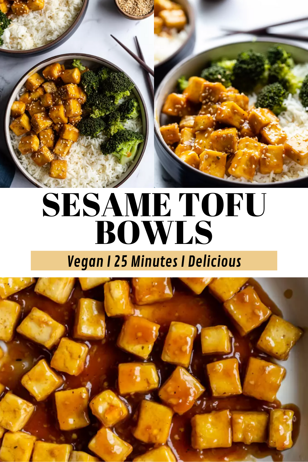 Crispy Sesame Tofu with Broccoli - Food with Feeling