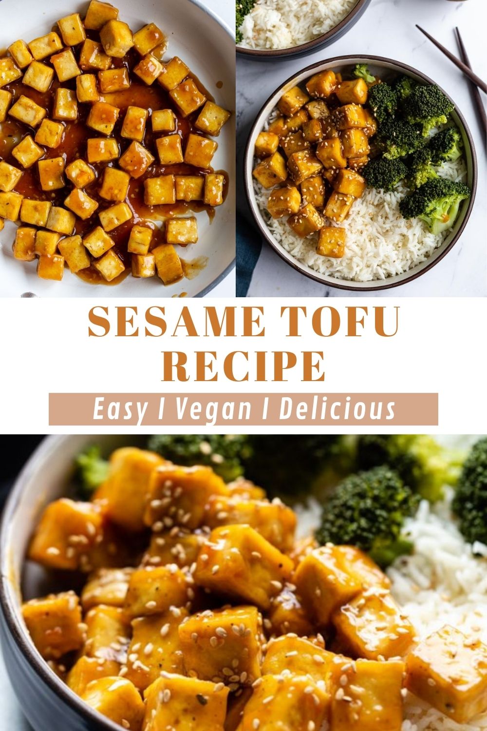 Crispy Sesame Tofu with Broccoli - Food with Feeling