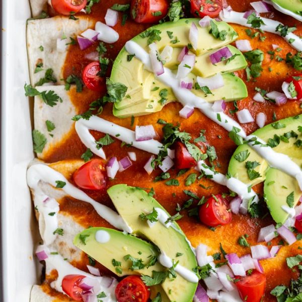 Jackfruit Enchiladas Food with Feeling