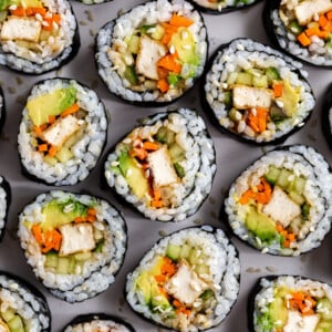 Homemade Vegan Sushi Platter - Zucker&Jagdwurst