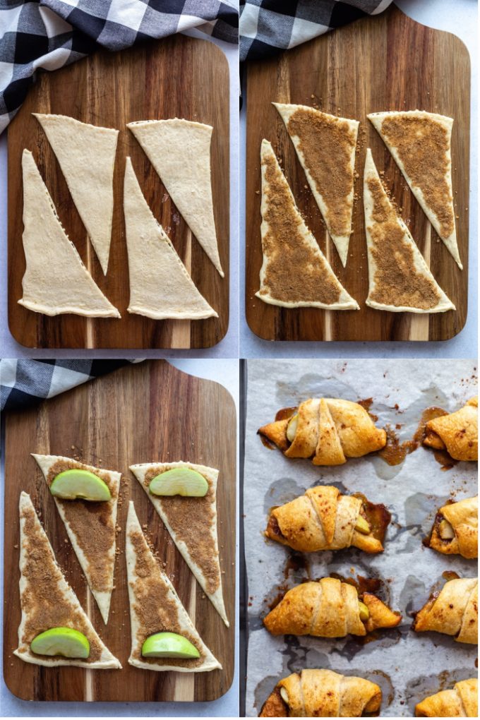 Apple Pie Crescent Rolls - Food with Feeling