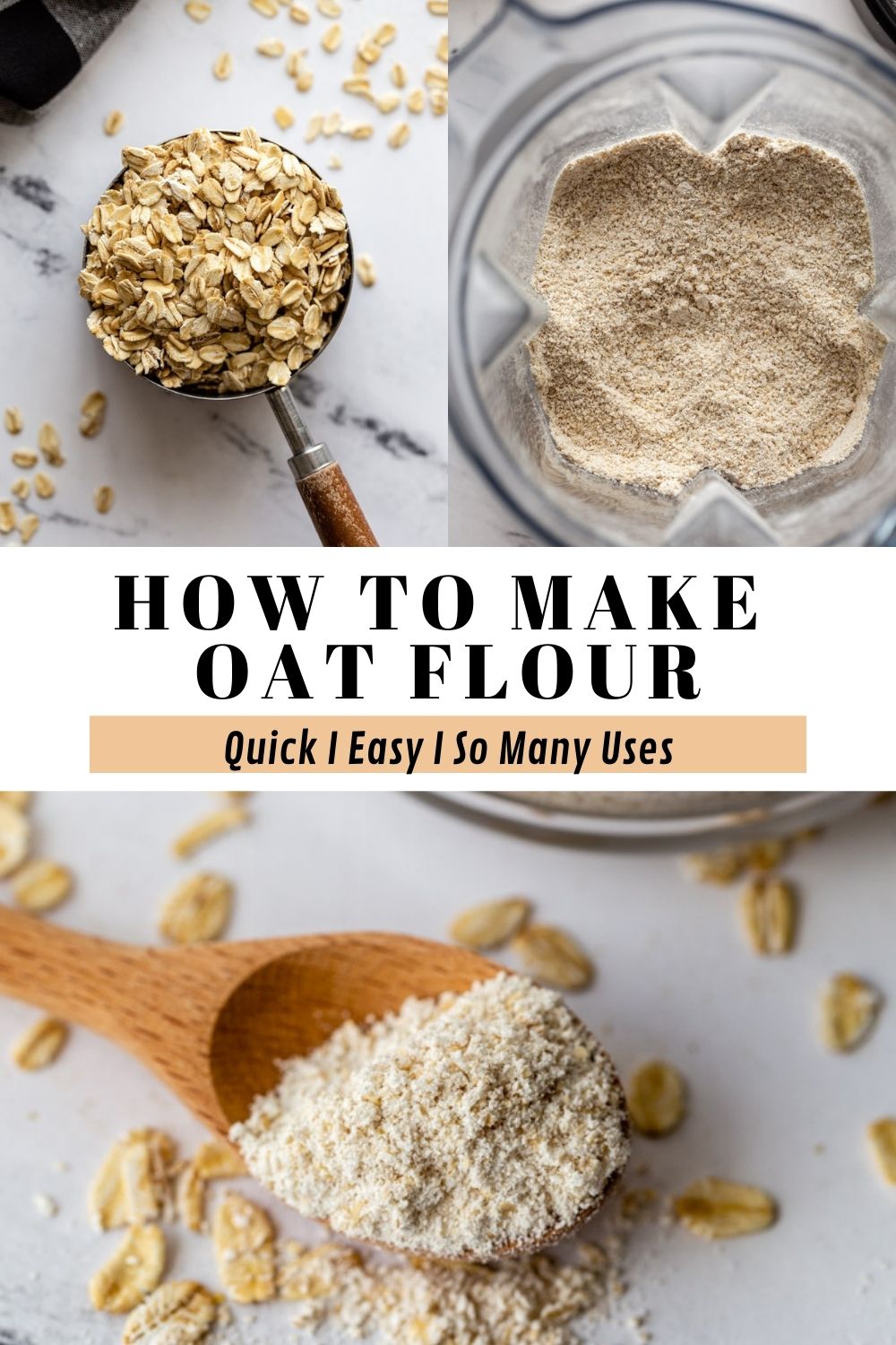 How to Make Oat Flour Food with Feeling