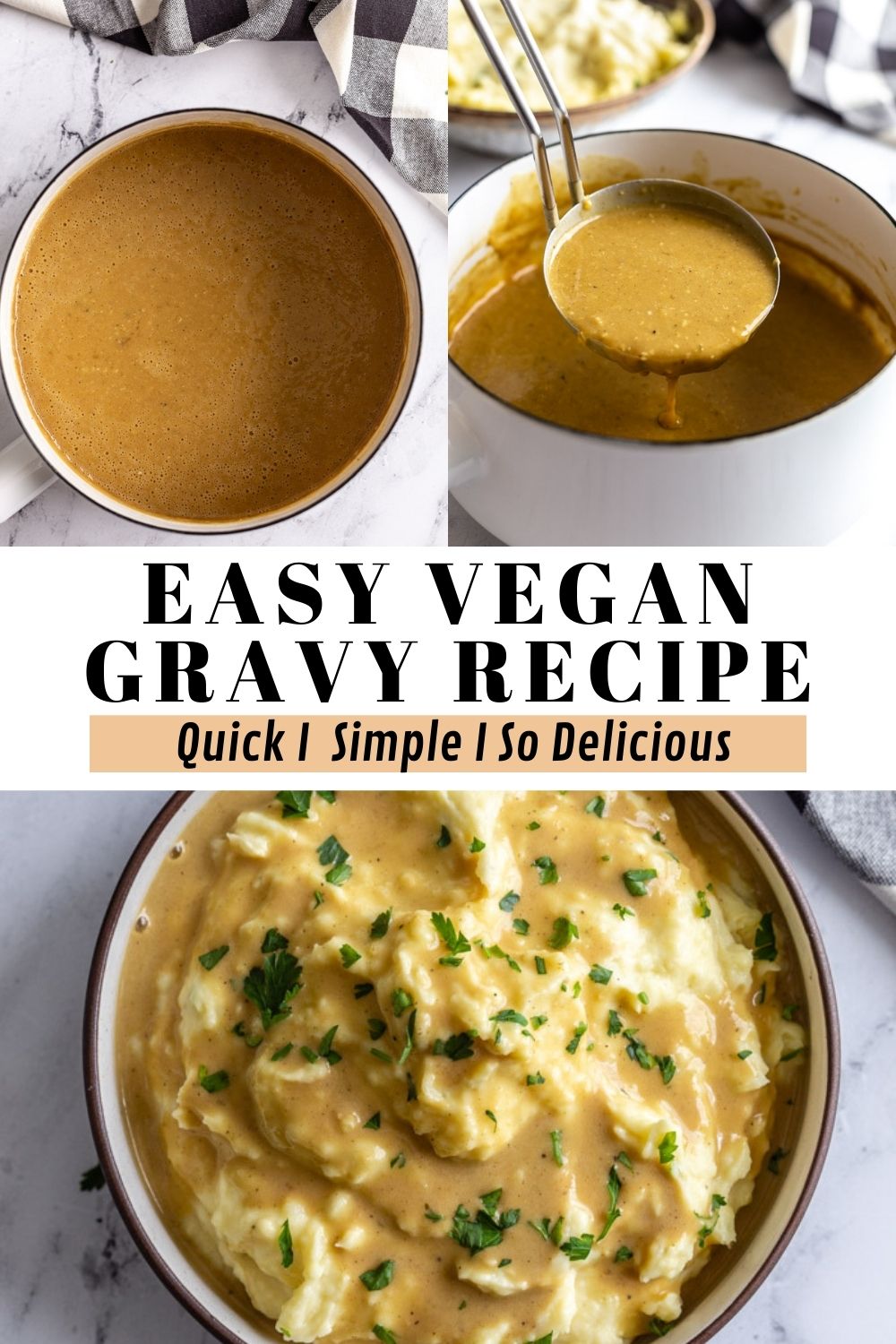 Vegan Gravy Food with Feeling