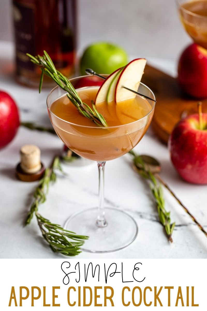 Apple Cider Cocktail Food with Feeling
