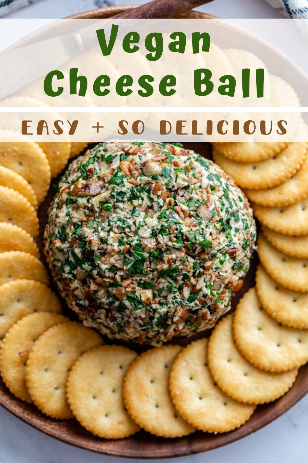 Vegan Cheese Ball Food with Feeling