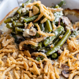 Easy Vegan Green Bean Casserole - Food with Feeling