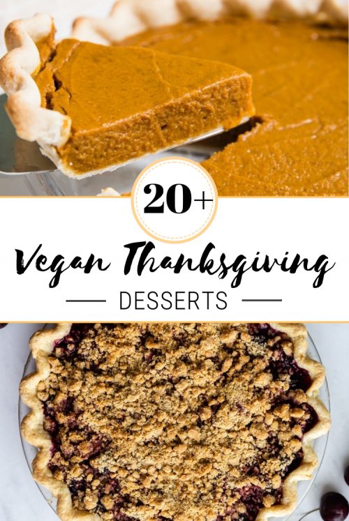 Vegan Thanksgiving Desserts Food with Feeling