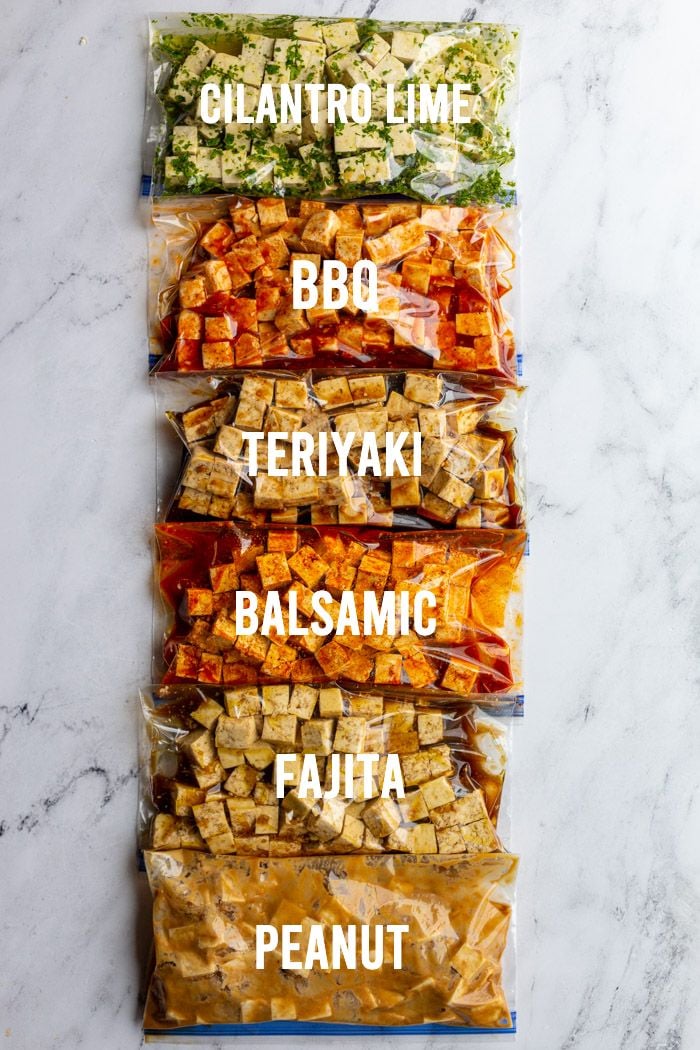 Tofu Marinade (6 ways!) - Food with Feeling