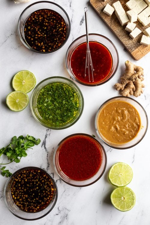 Easy Tofu Marinade (6 ways) - Food with Feeling