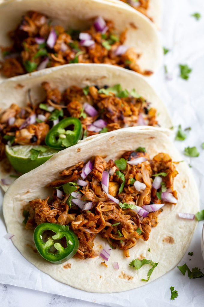 Jackfruit Carnitas Food with Feeling