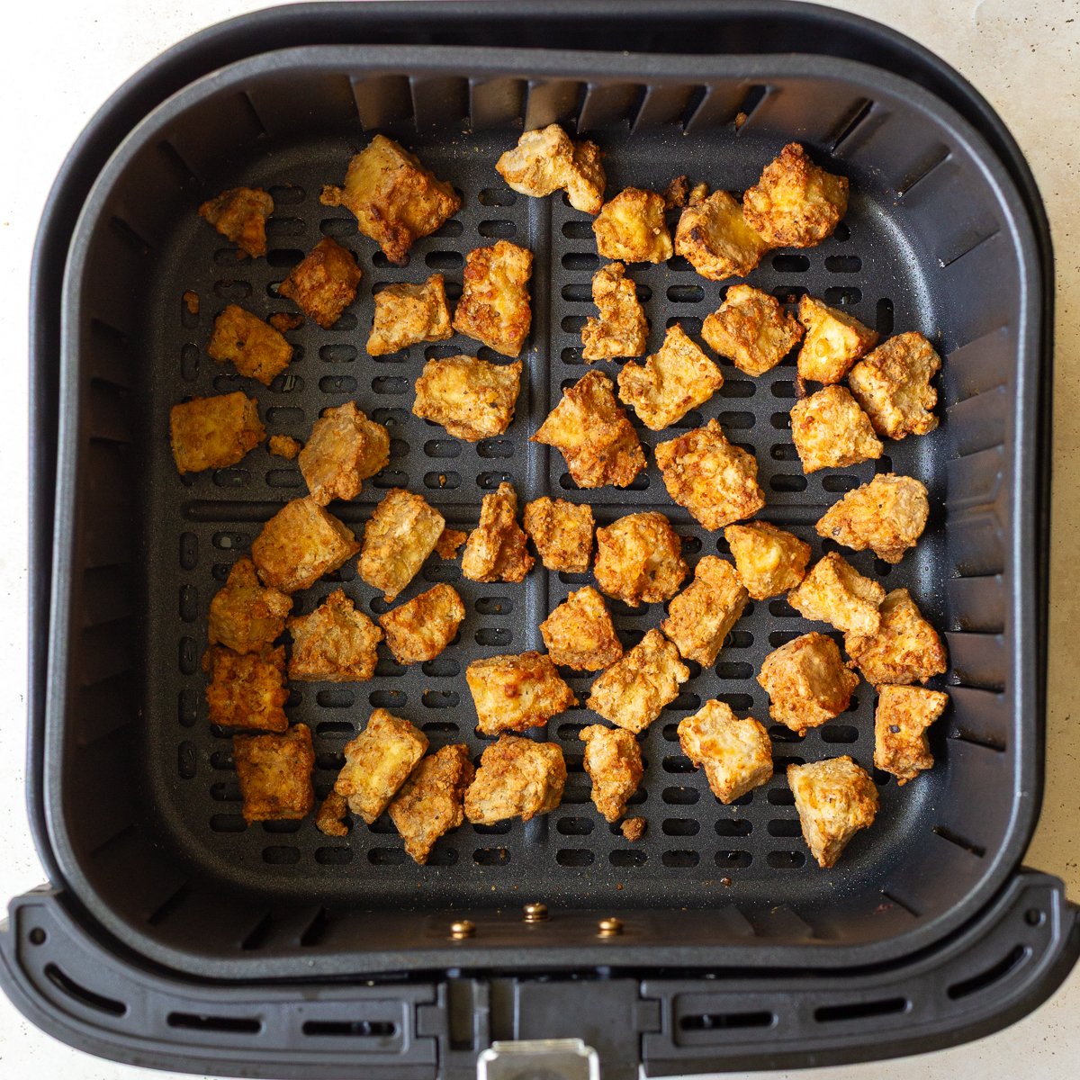 how to cook tofu: crispy tofu in an air fryer