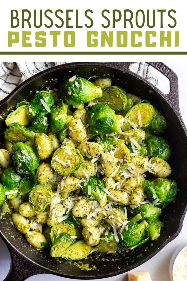 Brussels Sprouts Pesto Gnocchi Food with Feeling