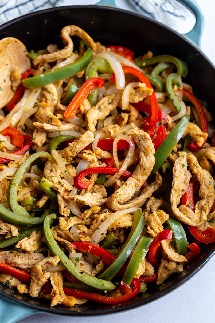 Soy Curls Fajitas - Food with Feeling