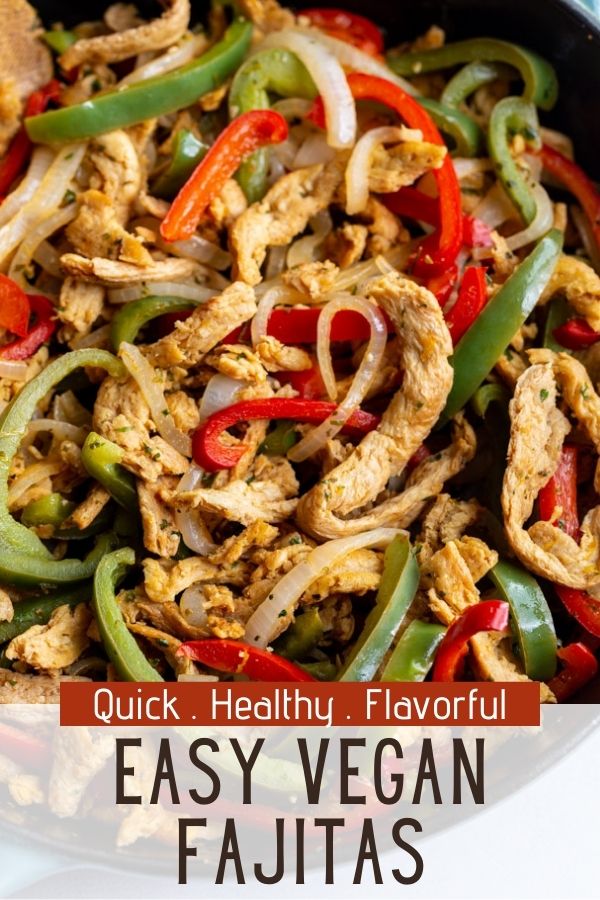 Soy Curls Fajitas Food with Feeling