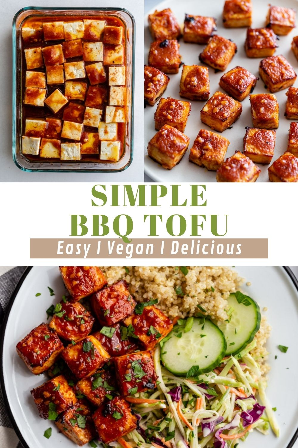 BBQ Tofu - Food with Feeling