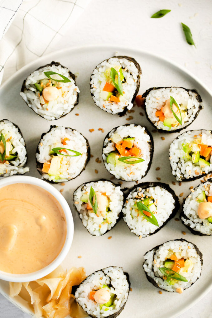 California Roll Recipe - Dinner, then Dessert