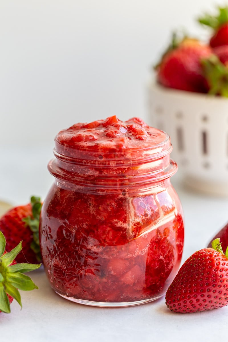 Strawberry Compote Food with Feeling