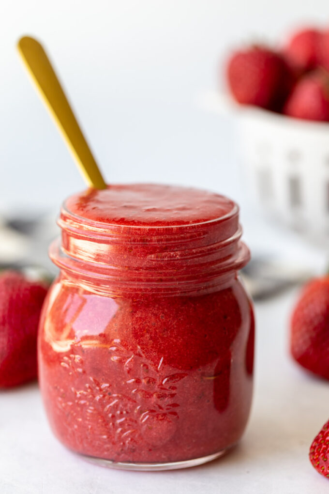 How To Make Strawberry Puree Food With Feeling