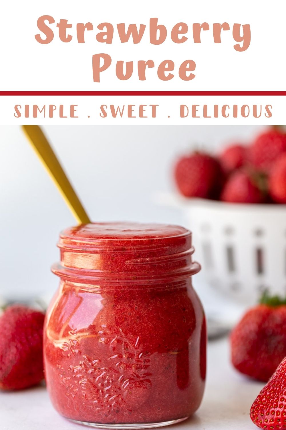 How to make strawberry puree no blender at connie goodin blog