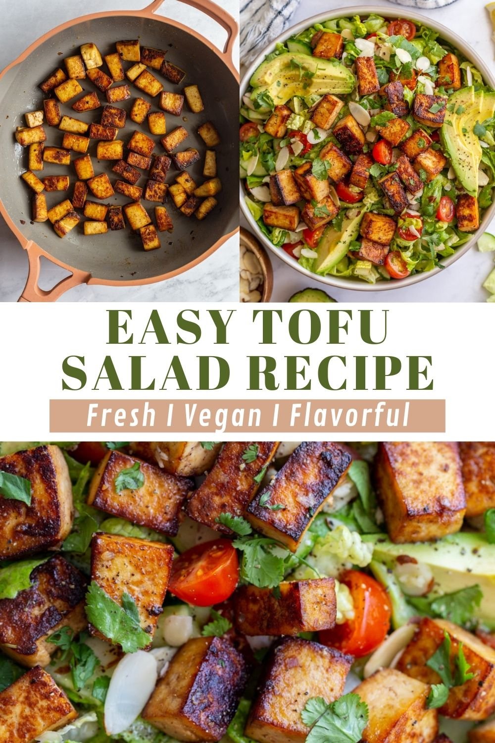 Tofu Salad - Food with Feeling