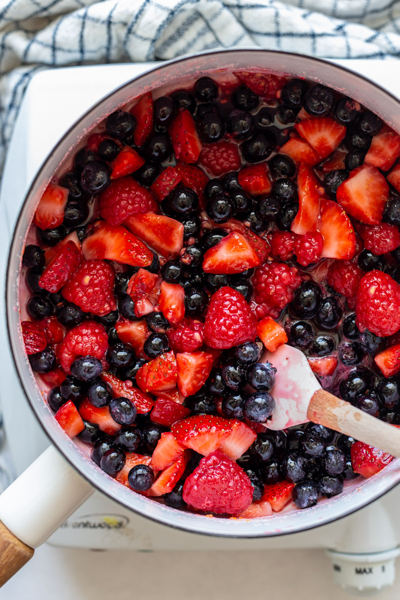 Mixed Berry Compote Food with Feeling