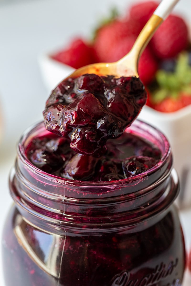 Mixed Berry Compote Food with Feeling