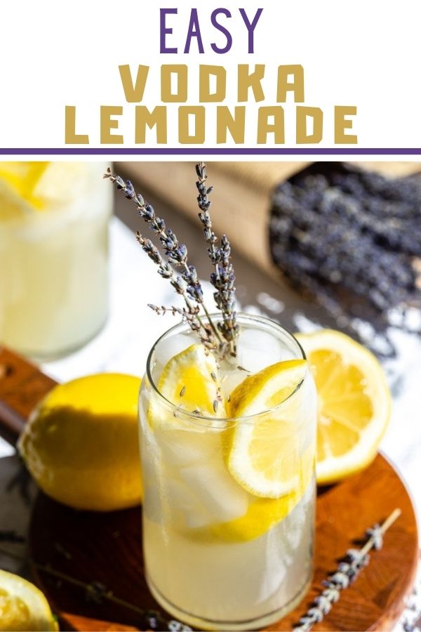 Vodka Lemonade Food with Feeling
