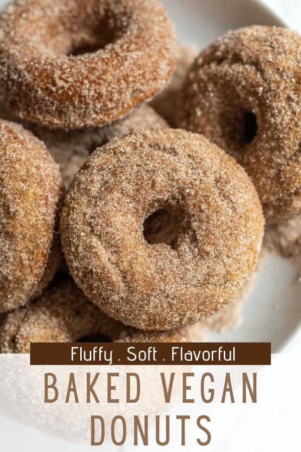 Baked Vegan Donuts Food with Feeling