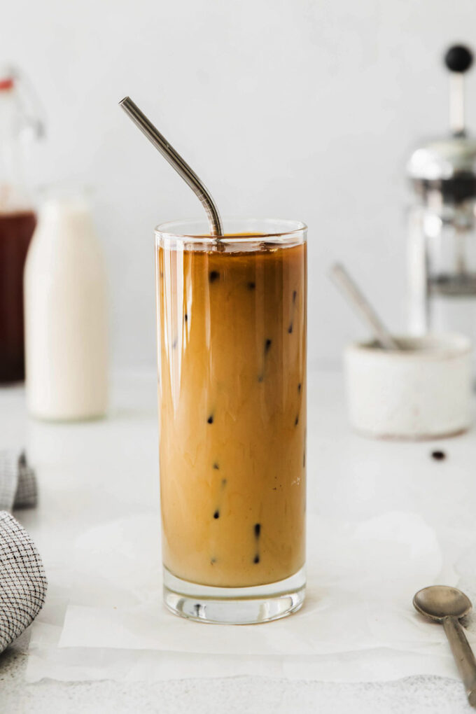 Iced Brown Sugar Oatmilk Shaken Espresso (Starbucks Copycat!) - Liv B.