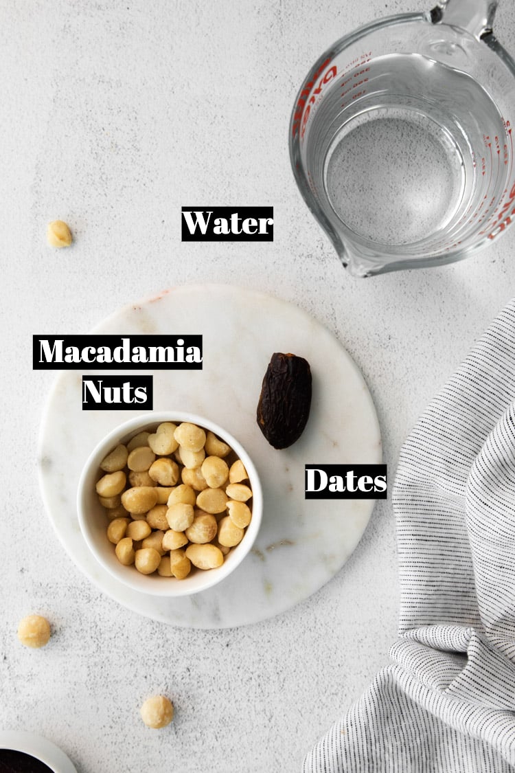 Macadamia Nut Milk Food with Feeling