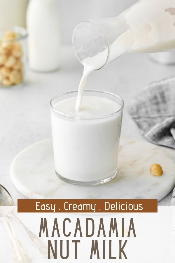 Macadamia Nut Milk Food with Feeling