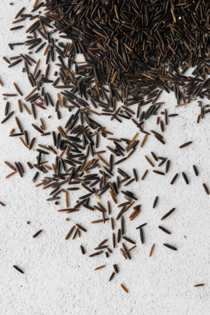 uncooked wild rice