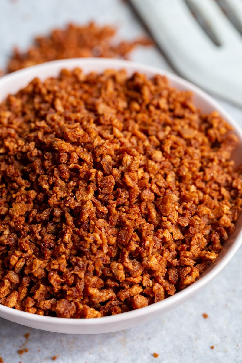 Vegan Bacon Bits Food with Feeling